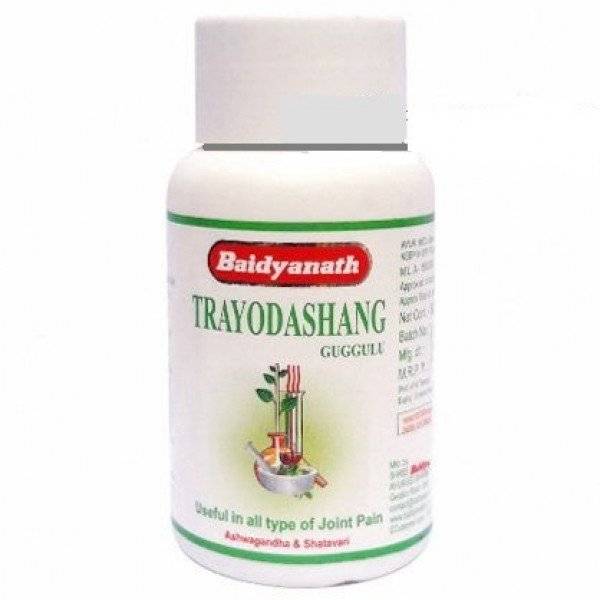 TRAYODASHANG GUGGULU, Baidyanath (ТРАЙОДАШАНГ ГУГГУЛ, Байдьянатх), 80 таб.