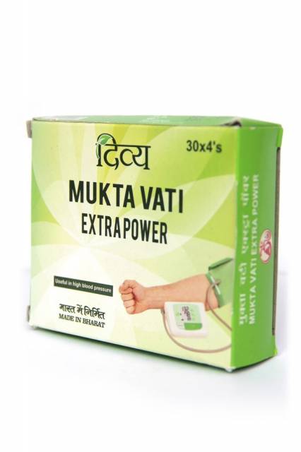 Mukta Vati Extrapower-для лечения гипертензии и связанных с ней состояний