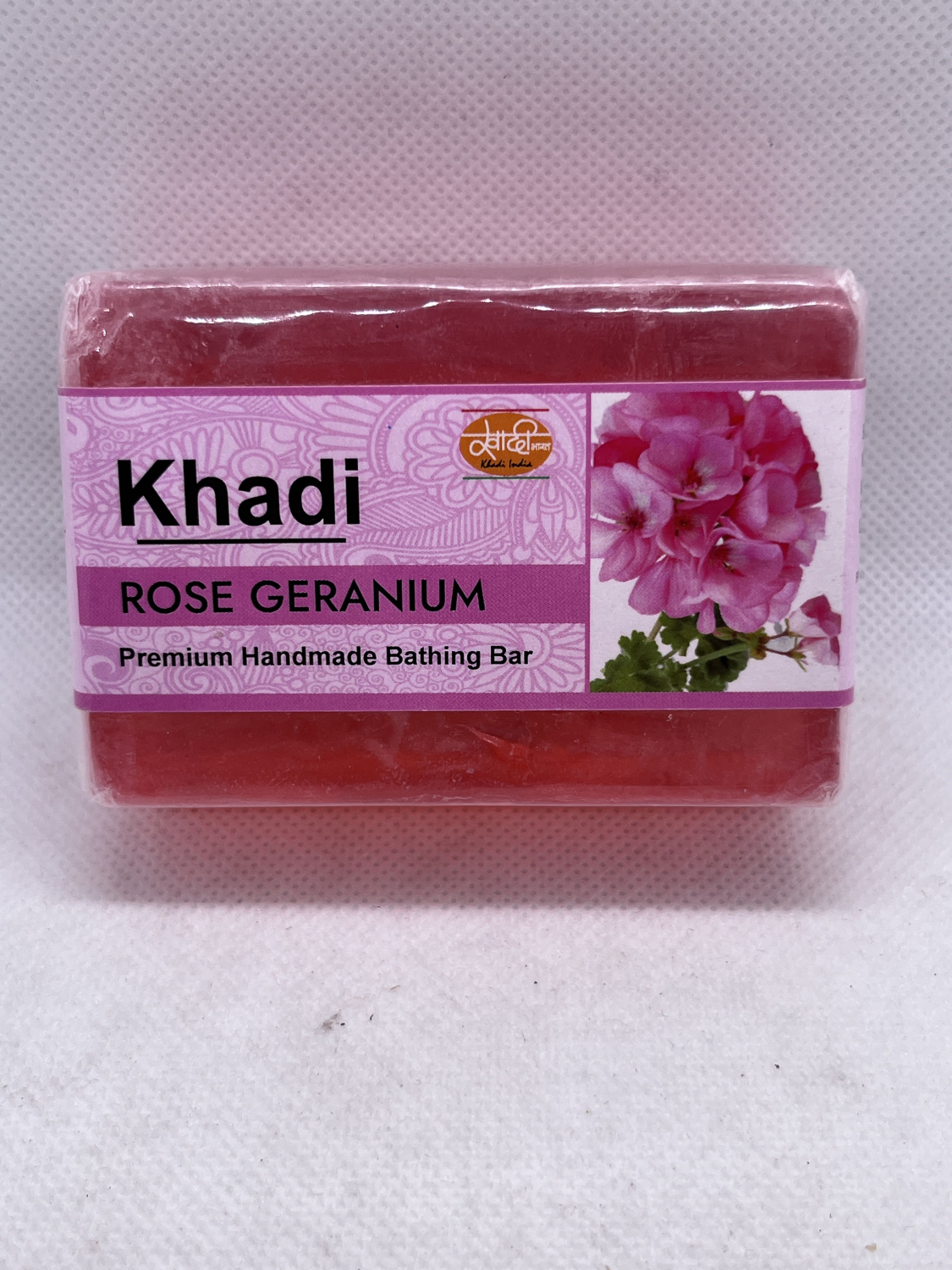 Мыло Khadi Rose geranium 