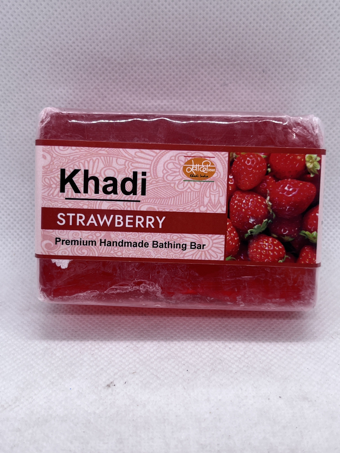 Мыло Khadi Strawberry 