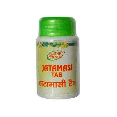 JATAMASI tab Shri Ganga (ДЖАТАМАСИ (Джатаманси), помощь нервной системе, Шри Ганга), 60 таб.