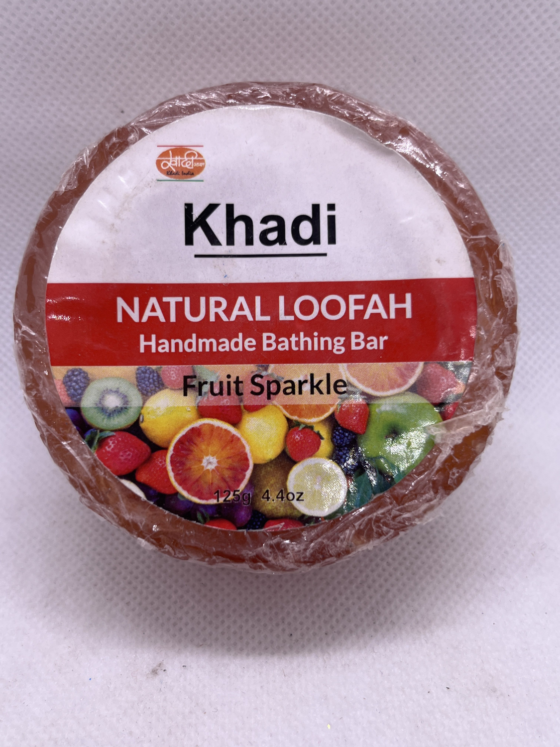 Мыло Khadi круглое 125г. Fruit Sparkle 