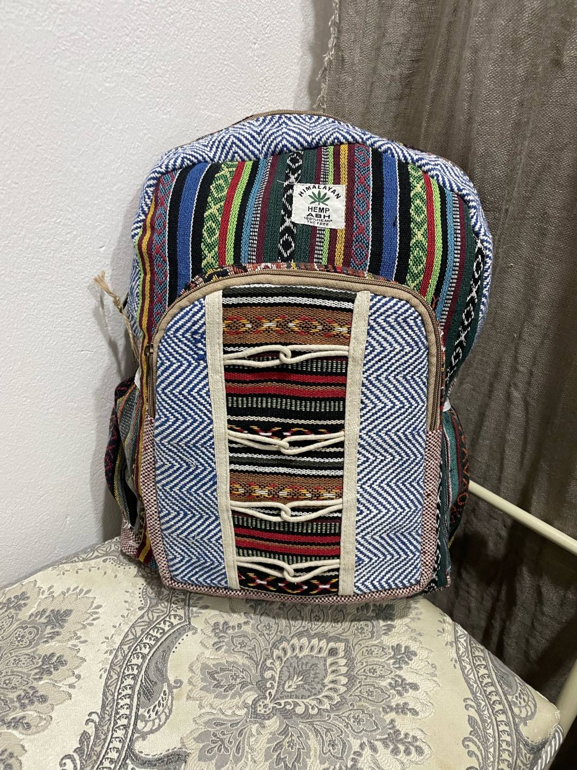 Эко рюкзак из конопли 