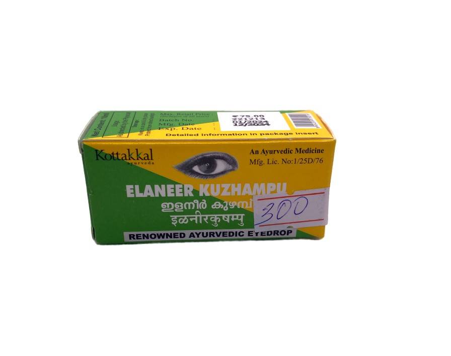 Elaneer Kuzhampu Капли для глаз с трифалой 10 мл Иланир Кужамбу Коттаккал Elaneer Kuzhambu Kottakkal Ayurveda