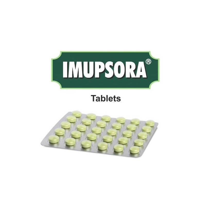 IMUPSORA tablets Charak (Имупсора ТАБЛЕТКИ, средство от псориаза, Чарак), блистер 30 таб.